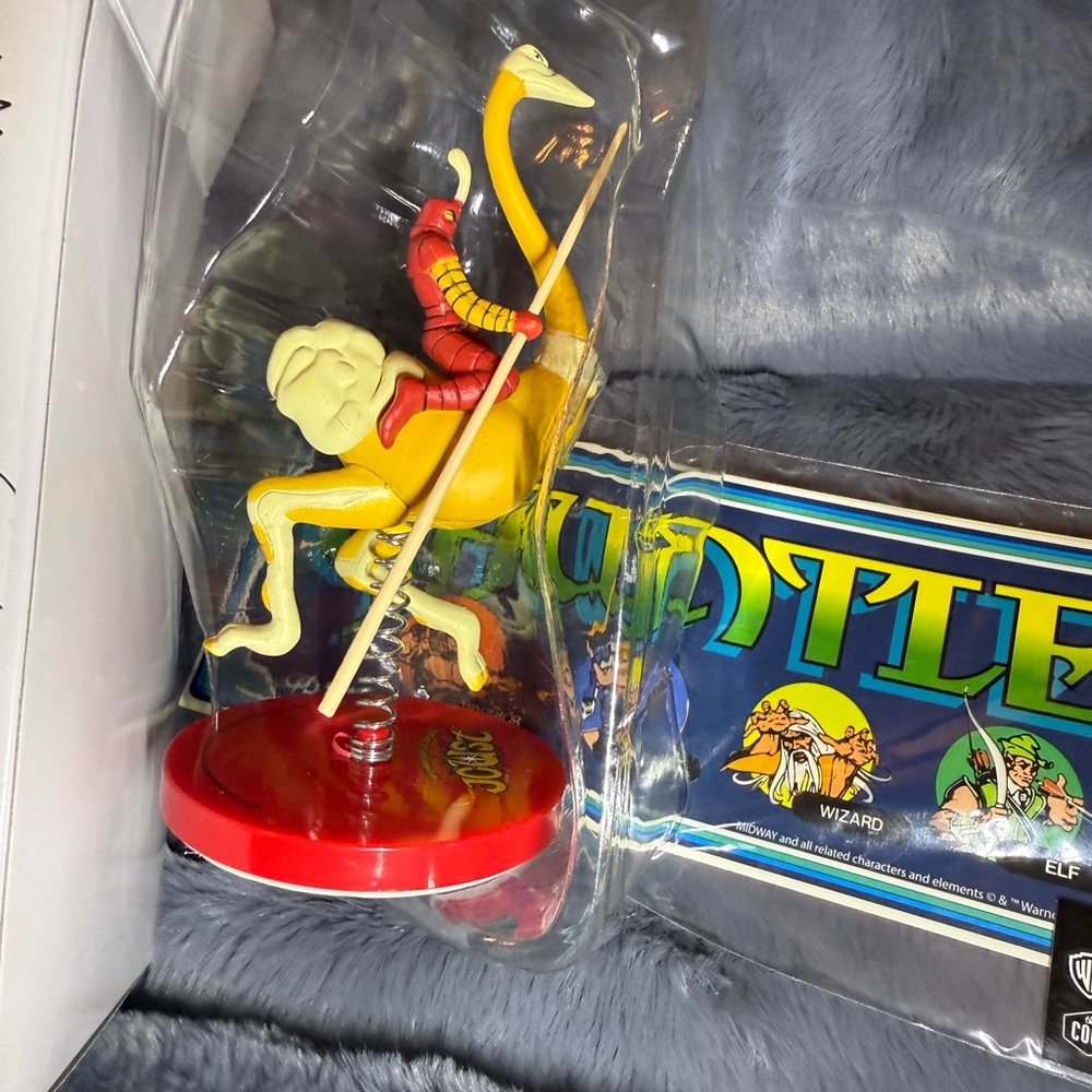 Midway Classic Arcade Joust Sticker and Figure Set